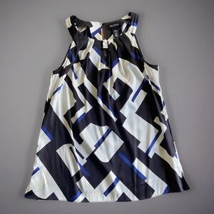 White House Black Market Silk Sleeveless Elegant Soft‎ Blouse Women’s Size 2